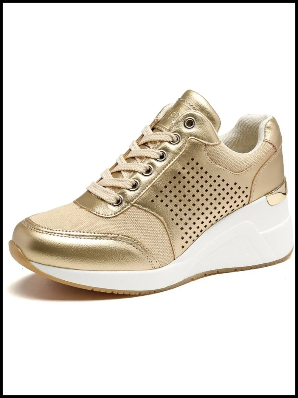 Wedge Sneakers Non-Slip Fashion Sneakers for Women Platform Sneakers